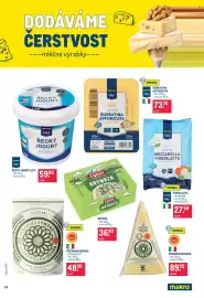 Makro leták Strana 14: FIORDILATTE €27,50, ŘECKÝ JOGURT 0,5% €59,90