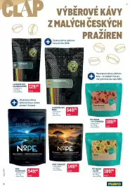 Makro leták Strana 4: FIFTYBEANS – BLEND €189,00, LA BOHEME CAFE BRAZIL €549,00