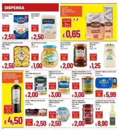 Volantino IperFamila Pagina 14: Mareblu filetti di tonno vero sapore €3,00, Valfrutta ceci italiani €1,00
