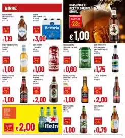 Volantino IperFamila Pagina 17: Birra Moretti La Rossa 7.2 €1,00, Estrella Galicia birra senza glutine €1,00