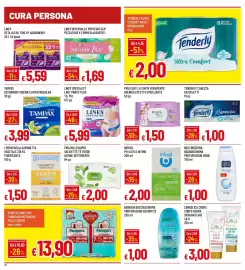 Volantino IperFamila Pagina 18: Fria easy carta igienica effetto emolliente €1,50, Lines Specialist Lady Pants Plus €5,99
