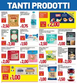 Volantino IperFamila Pagina 2: Aia Aequilibrium Prosciutto Cotto Magro €2,00, Corniano sfogliatine croccanti €2,00