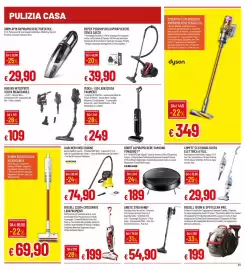Volantino IperFamila Pagina 23: Bissell 22034 Crosswave lavapavimenti €199,00, Robot aspirapolvere Samsung Powerbot €189,00