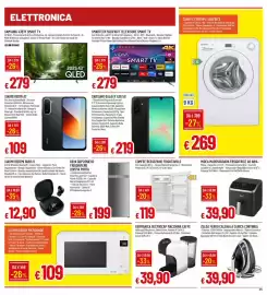 Volantino IperFamila Pagina 25: Daya frigorifero doppia porta €199,00, Comfee frigorifero €119,00