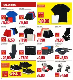 Volantino IperFamila Pagina 26: T-shirt donna Kappa €11,90, Short uomo Nike dri fit con logo €17,50
