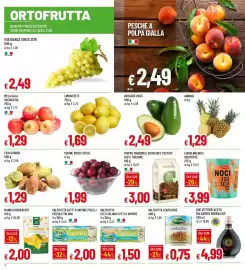 Volantino IperFamila Pagina 4: Susine rosse sfuse €1,99, Aceto balsamico modena igp due vittorie €4,99