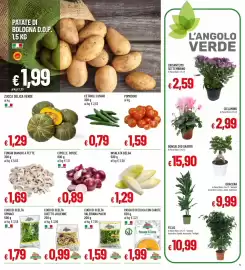 Volantino IperFamila Pagina 5: Valeriana Maxxi €1,59, Zucca delica verde €1,29