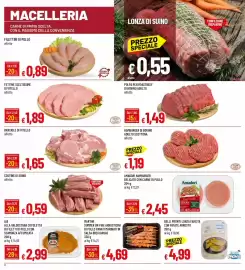 Volantino IperFamila Pagina 6: Fettine sceltissime di vitello €1,89, Braciole di vitello €1,65