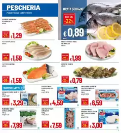 Volantino IperFamila Pagina 7: Findus 5 Fiori di Nasello €4,59, Gamberi argentini Arbi €6,59