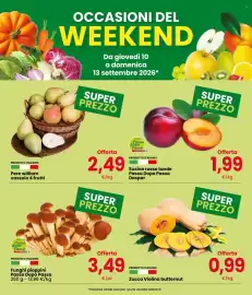 Volantino Despar Pagina 2: Zucca Violina butternut €0,99, Susine rosse tonde Passo Dopo Passo Despar €1,99