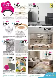 Möbelix leták Strana 15: ReLo stojací led svítidlo €1.190,00, Tkany koberec creation €499,00