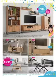 Möbelix leták Strana 5: Skandy nízká komoda €2.499,00, Alice Springs komoda pod televizi €3.199,00