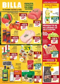 Billa leták týden 37 Strana 1: Kuře chlazené €49,90, Tchibo Espresso €369,90