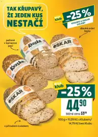Billa leták týden 37 Strana 14: Kvasko a Oskar chleby €4.490,00