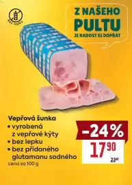 Billa leták týden 37 Strana 7: Vepřová šunka €17,90