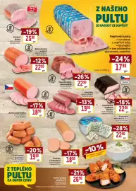 Billa leták týden 37 Strana 9: Debrecínská pečeně €22,90, Kostelecká anglická slanina €22,90