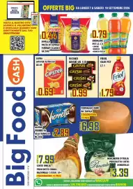 Volantino Big Food Pagina 1: Grisbi Vicenzi €0,99, Friol olio pet €1,79