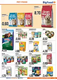Volantino Big Food Pagina 11: Gran Bonta' Gatto Bocconcini €0,39, Purina Adventuros Nuggets €0,90