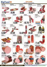 Volantino Big Food Pagina 14: Mortadella Favola con Pistacchi €9,79, Mortadella a Bologna IGP €3,69