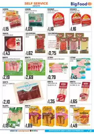 Volantino Big Food Pagina 21: Mortadella affettata Citterio €0,79, Principe Gran Speck €1,43