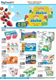 Volantino Big Food Pagina 26: Parmalat Yogurt Zymil Buona €2,09, Nestlé LC1 con Probiotico €1,99