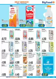 Volantino Big Food Pagina 27: Valsoia riso drink bevanda €1,45, ViviCosi Avena 100% Vegetale €1,19