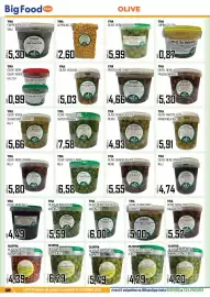 Volantino Big Food Pagina 30: Olive Verdi Grecia €5,49, Yma passoloni conditi €4,66