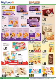 Volantino Big Food Pagina 38: Balconi snack al latte €0,96, Cornetti Farciti Mulino Bianco €2,25