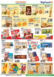 Volantino Big Food Pagina 39: Lago Wafer €0,77, Lago Roll €0,70