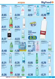 Volantino Big Food Pagina 45: Acqua San Benedetto €0,34, San Benedetto acqua naturale libera push €1,38