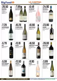 Volantino Big Food Pagina 54: Mastroberardino Greco di Tufo €7,89, Quintodecimo Via del Campo €26,00
