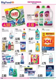 Volantino Big Food Pagina 62: Sol Soft detergente lavatrice €3,60, Tesori d'Oriente ammorbidente €1,60