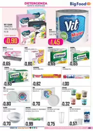 Volantino Big Food Pagina 63: Corona Flash Up €0,65, Bobina Mister Vit €1,45