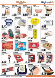 Volantino Big Food Pagina 7: Scarlino wurstel classico €2,99, Ricotta Fresca Biraghi €2,86