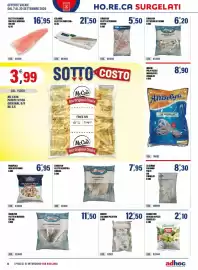 Volantino Adhoc Pagina 12: La ciurma calamari puliti €8,30, Coralfish fettuccine di totano €6,20