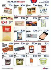 Volantino Adhoc Pagina 17: Norita salmone norvegese premium affumicato €11,90, Welcome formaggio fondi cheddar €4,29
