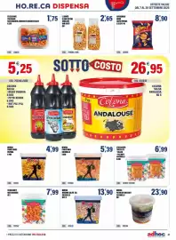 Volantino Adhoc Pagina 21: Stuzzicante Tortilla's salata piccante €6,99, Movida coni di mais €5,39