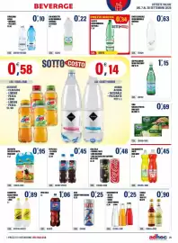 Volantino Adhoc Pagina 25: Yoga succhi di frutta vari gusti €0,69, San Pellegrino acqua frizzante €1,15