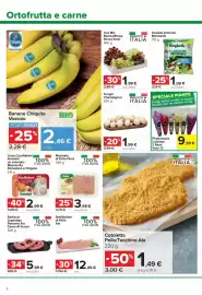 Volantino Carrefour Express Pagina 2: Sottilissime di Pollo Aia €12,49, Funghi Champignon €1,99