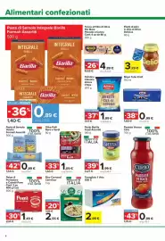 Volantino Carrefour Express Pagina 8: Pesto Barilla Gusti Assortiti €1,99, Tonno all'Olio di Oliva Rio Mare €4,89
