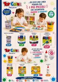 Volantino A Casa Mia Pagina 15: Toy Color pennarelli jumbo €1,99, Toy Color Watercolors €1,99