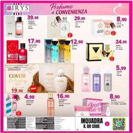 Volantino Irys Pagina 8: Red Wood DSQUARED2 €17,90, Byblos EDT €12,90