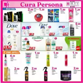 Volantino Irys Pagina 5: Evin deodorante spray €0,99, Gillette Blue II €1,99