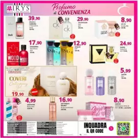Volantino Irys Pagina 8: Red Wood DSQUARED2 €17,90, Byblos EDT €12,90