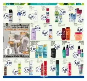 Volantino Acqua & Sapone Pagina 7: Head&Shoulders Pro €2,99, Bilba lacca €2,19