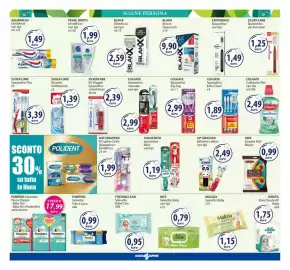 Volantino Acqua & Sapone Pagina 9: Silver Care Spazzolino Plus €3,39, Aqua Massage Kids €0,99