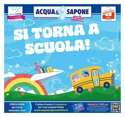 Acqua & Sapone (valido fino al 20-09)
