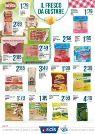 Volantino Sidis Pagina 10: Patatine forno country McCain €1,99, Fagiolini finissimi Orogel €2,59