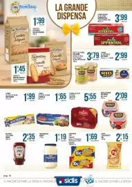 Volantino Sidis Pagina 16: Mayonnaise Kraft €1,19, Tonno all'olio di oliva Callipo €5,55