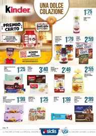 Volantino Sidis Pagina 18: Loacker Classic €3,40, Buondì Ciliegia €1,99